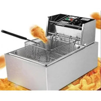 Електрофритюрниця Dotvix Electric Fryer D-803 з терморегулятором, антипригарним покриттям